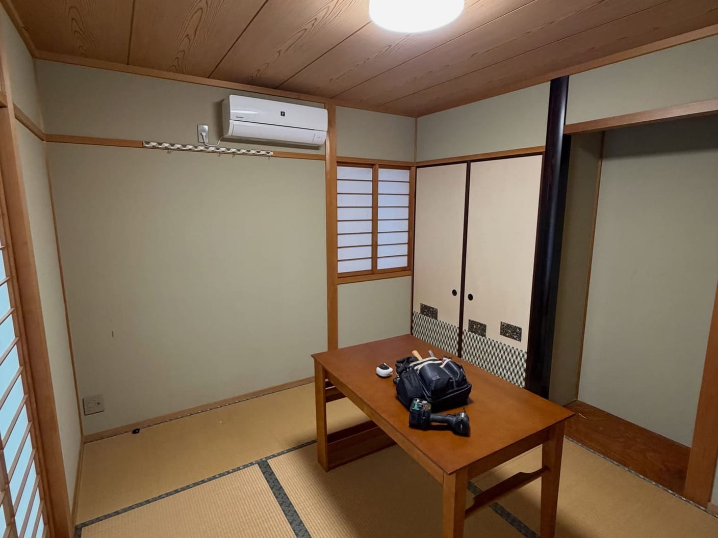 和室から洋室へ（和室）・施工前